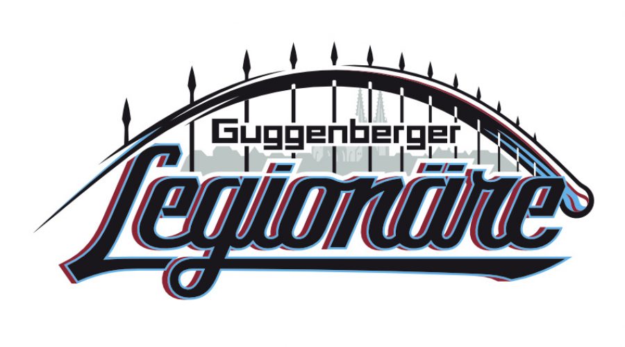 Legionäre SCRIPT Logo BRIDGE GUGGENBERGER CoW